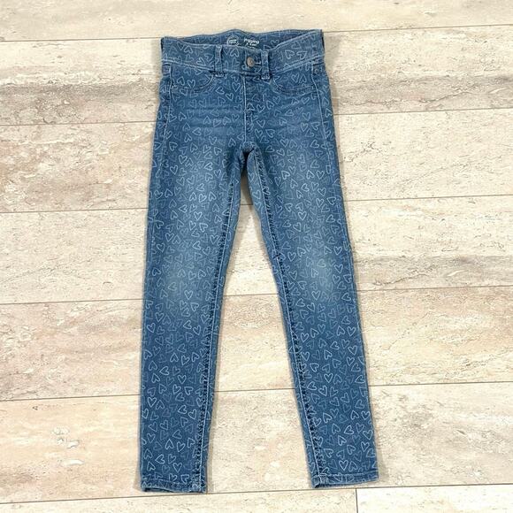 Wonder Nation Heart Printed Jeggings 6x - Picture 2 of 5